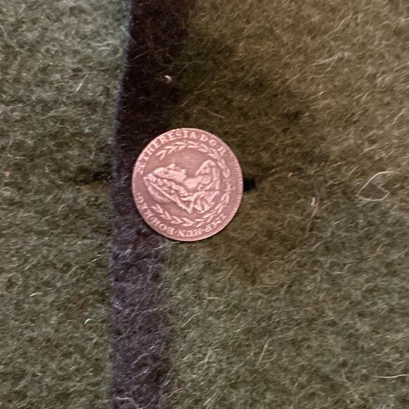 Vintage Men’s European Wool Hunting Jacket Very Thick EUC Sz Lg Green & Black - Picture 9 of 9